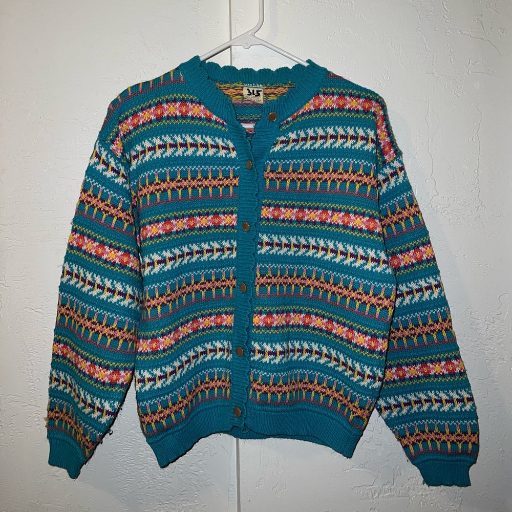 Vintage Made In Italy Knit Sweater - Picture 1 of 9